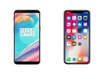 OnePlus 5T ile iPhone X