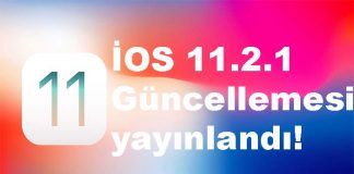 iOS 11.2.1 guncellemesi