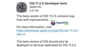 iOS 11.2.5 Beta 1