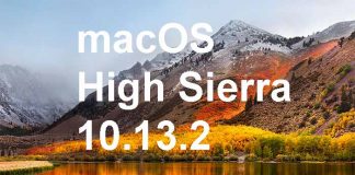 macOS High Sierra 10.13.2