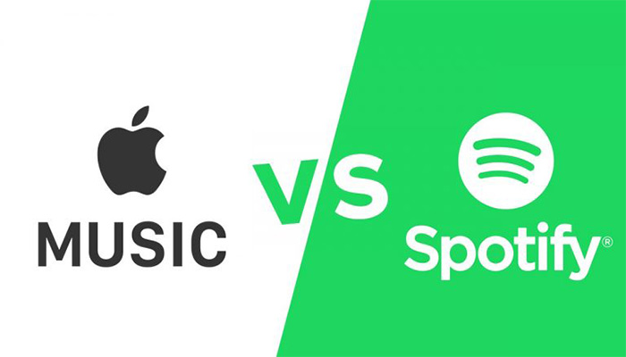 Apple muzik Spotfiy karsilastirmasi