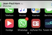 WhatsApp Apple CarPlay