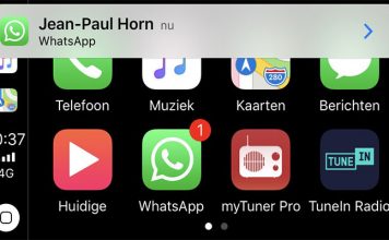 WhatsApp Apple CarPlay