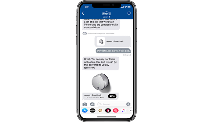 iOS 11.3 Business Chat