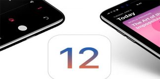 iOS 12 konsept