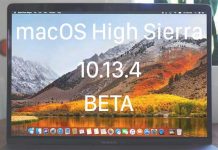 macOS 10.13.4 beta guncelleme