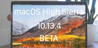 macOS 10.13.4 beta guncelleme