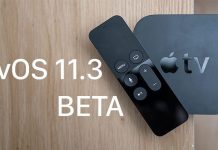 tvOS 11.3 beta guncelleme