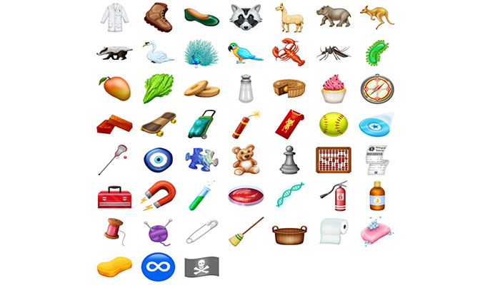 iOS 12 nesne ve hayvan emoji